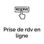Prise de rdv en ligne